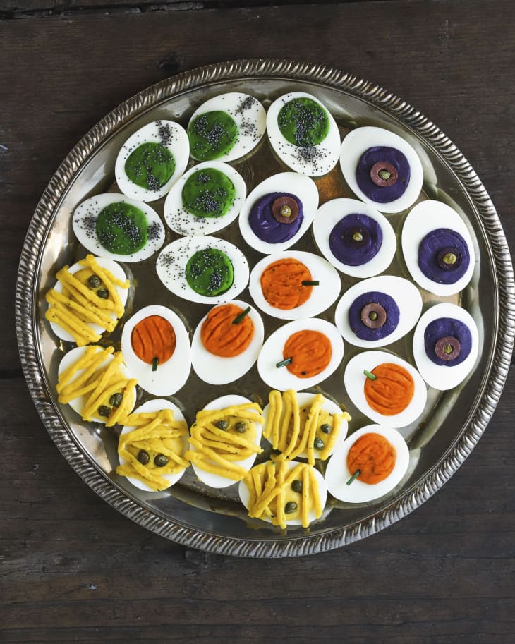 Halloween Deviled Eggs Recipe (Savory & Spooky) The Kitchn